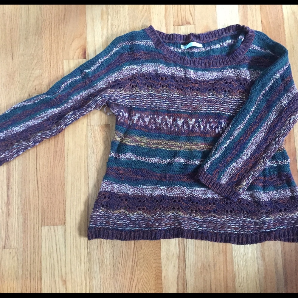 Maurice's multi color sweater